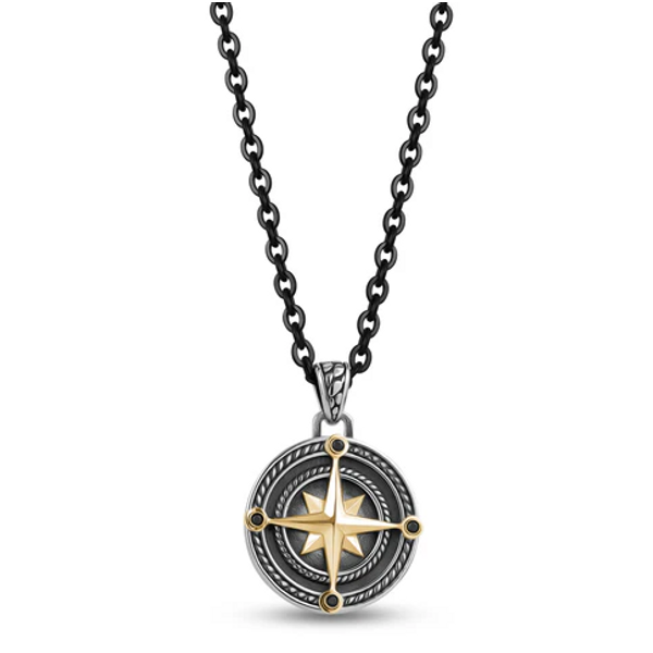 Chaine avec pendentif étoile ARZ Steel