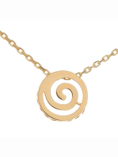 Chaîne avec pendentif en or
