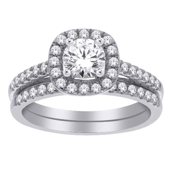 Diamond Halo Ring