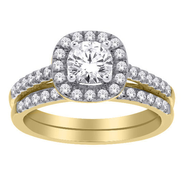 Diamond Halo Ring