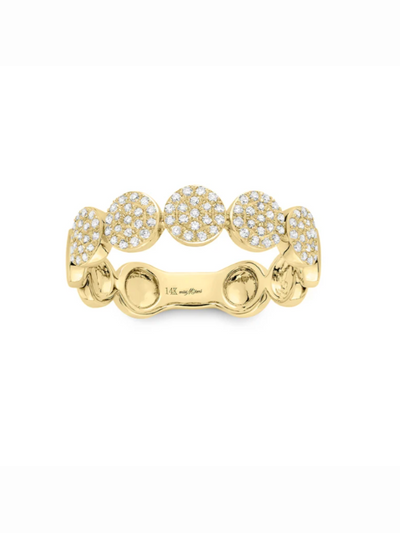 Bague en or avec diamants