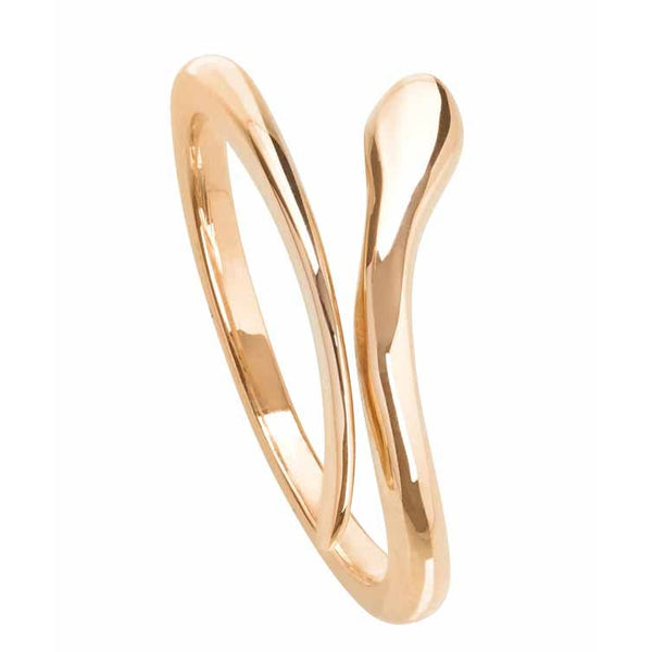 Bague en or forme serpent