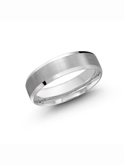 Jonc en argent satiné