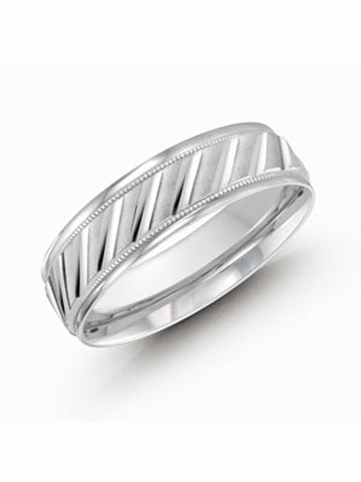 Jonc en argent travaillé