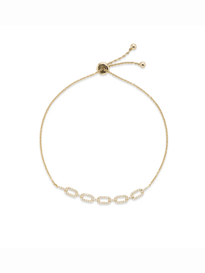 Bracelet en or et diamants