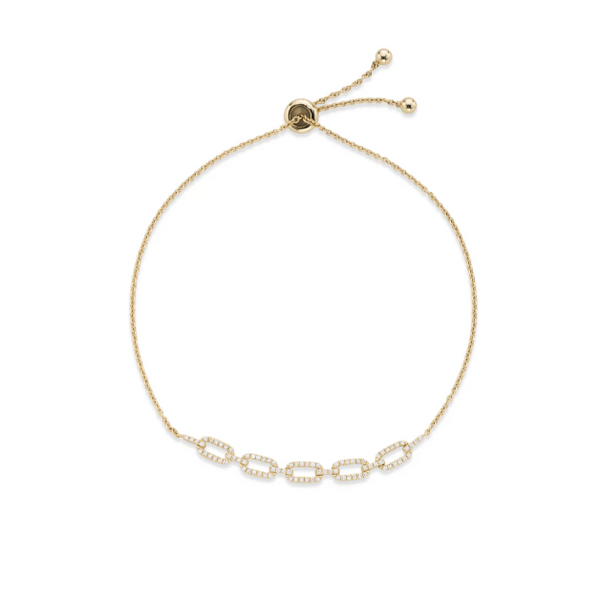 Bracelet en or et diamants