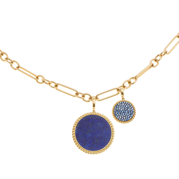 Collier en or avec Lapis Lazuli