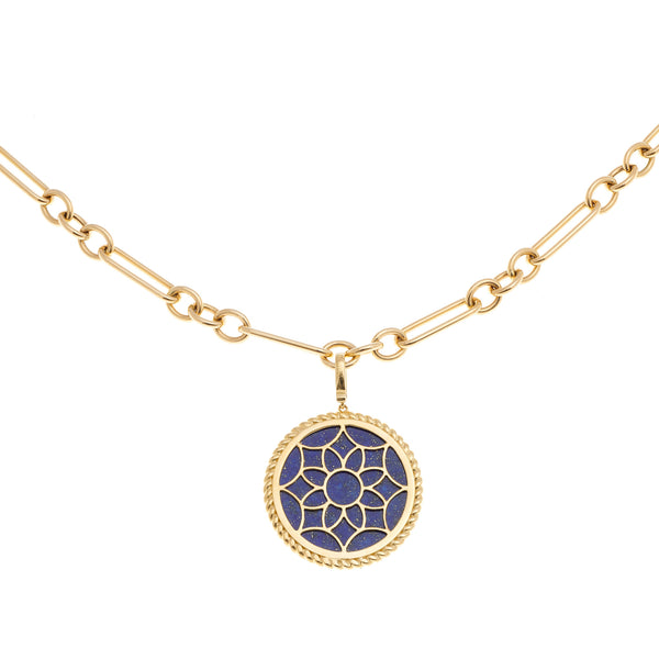 Collier en or avec Lapis Lazuli