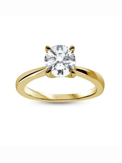 Bague diamants de Laboratoire Rond