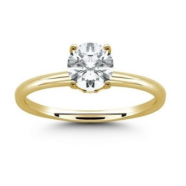 Bague diamants de Laboratoire Rond