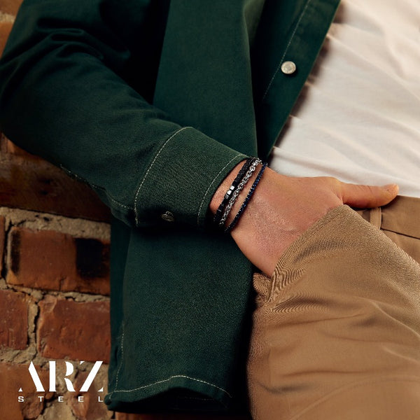 Bracelet ARZ Steel Ancrage