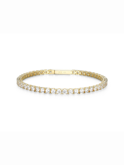 Bracelet tennis en argent ELLE