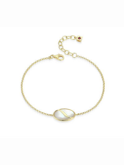 Bracelet en argent ELLE