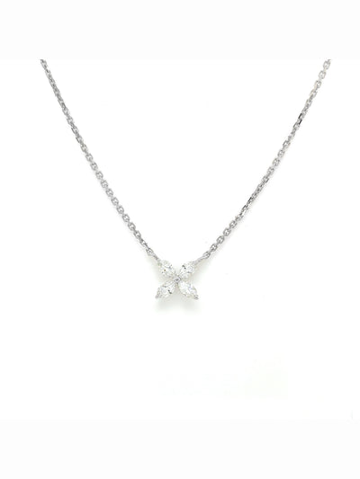 Collier Fleur en diamants