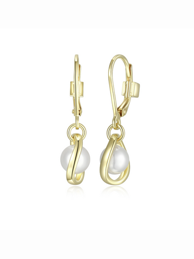 Boucles d'oreilles en argent ELLE