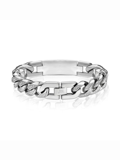 ARZ Steel identity bracelet