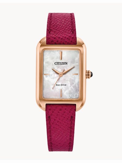 Montre Citizen pour femme Cuir