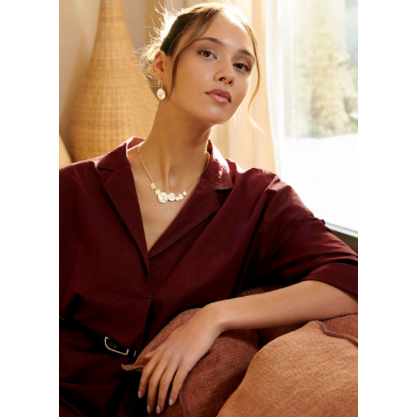 Collier en argent ELLE
