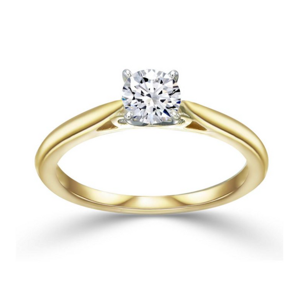 Bague diamants de Laboratoire Solitaire