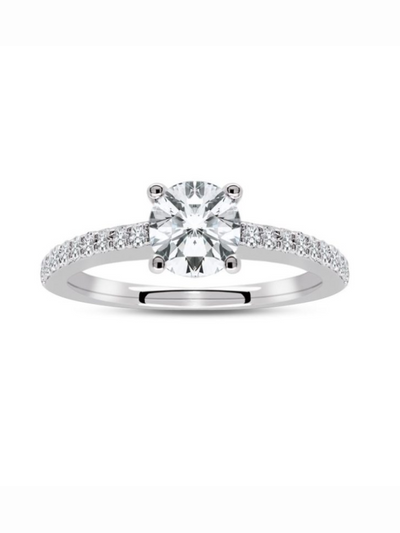 Bague diamants de Laboratoire
