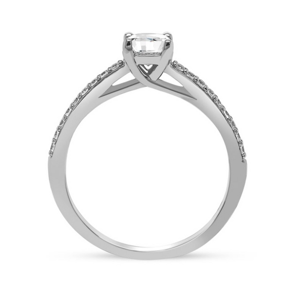 Bague diamants de Laboratoire