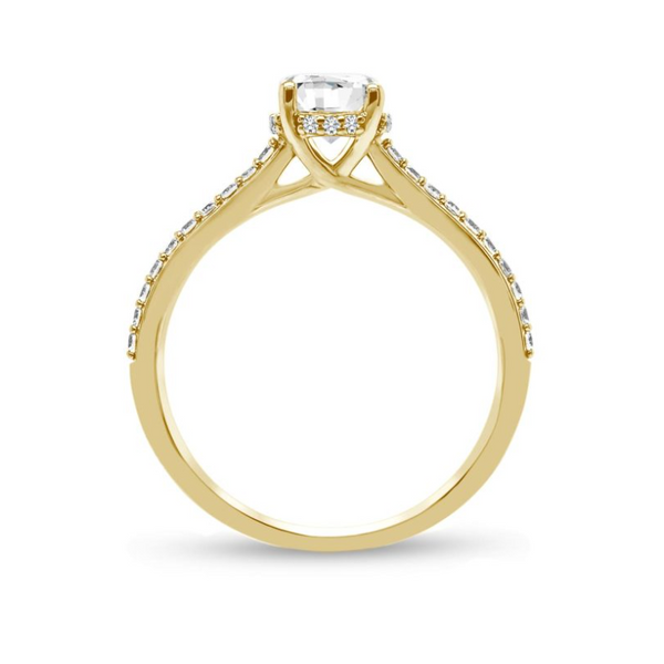 Bague diamants de Laboratoire