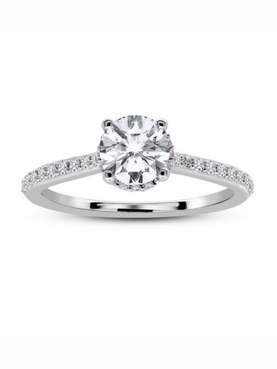 Bague diamants de Laboratoire