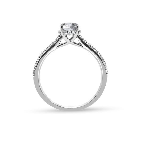 Bague diamants de Laboratoire