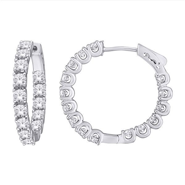 Boucles d'oreilles Diamants de Laboratoire