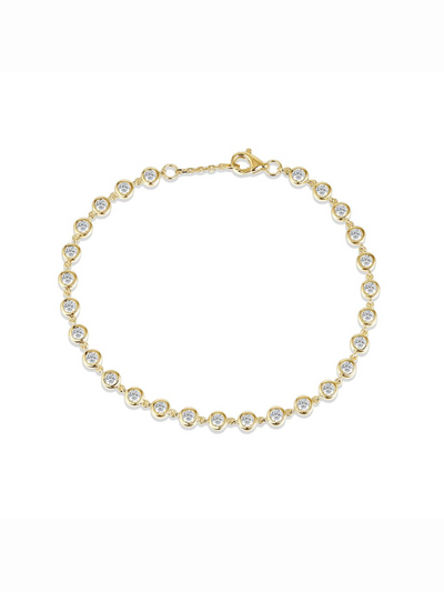Bracelet en or et diamants