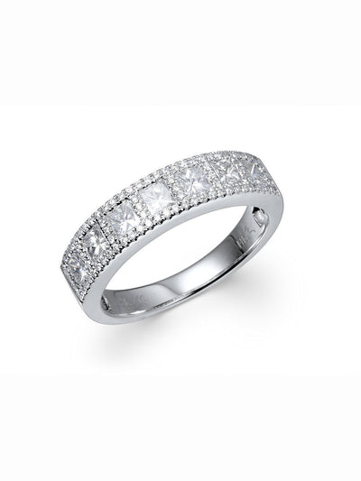 Jonc Semi-Éternité Diamants