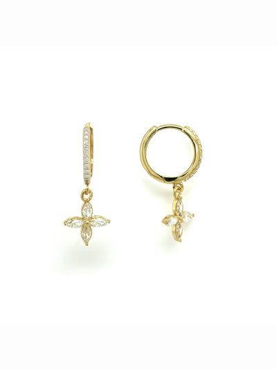 Boucles d'oreilles en or Étoile