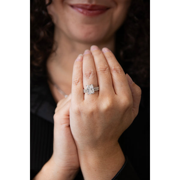 Double Lab Diamond Ring