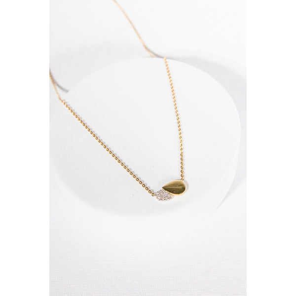 Collier en or avec diamants