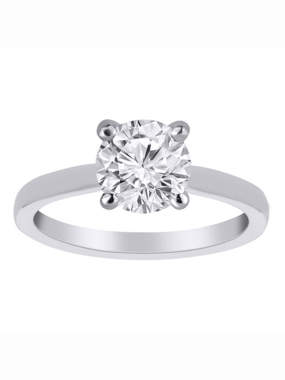 Bague diamants de Laboratoire Solitaire