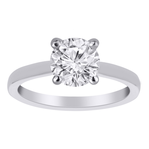 Bague diamants de Laboratoire Solitaire