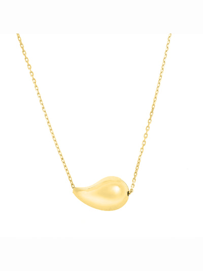 Collier en or goutte