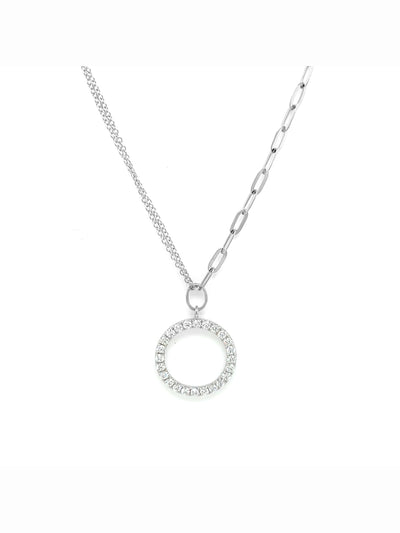 Collier en or avec diamants