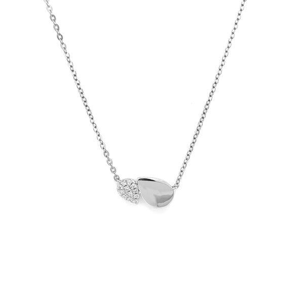 Collier en or avec diamants