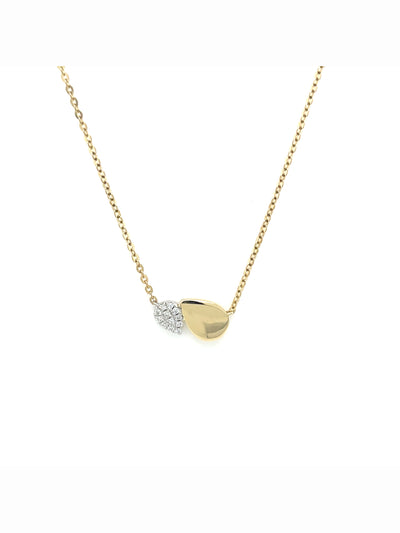 Collier en or avec diamants