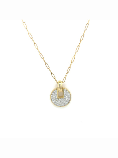 Collier en or avec diamants