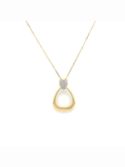 Collier en or avec diamants