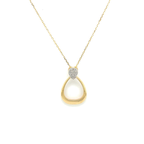 Collier en or avec diamants