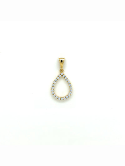 Pendentif en or Goutte