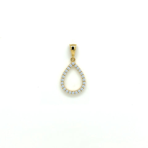 Pendentif en or Goutte