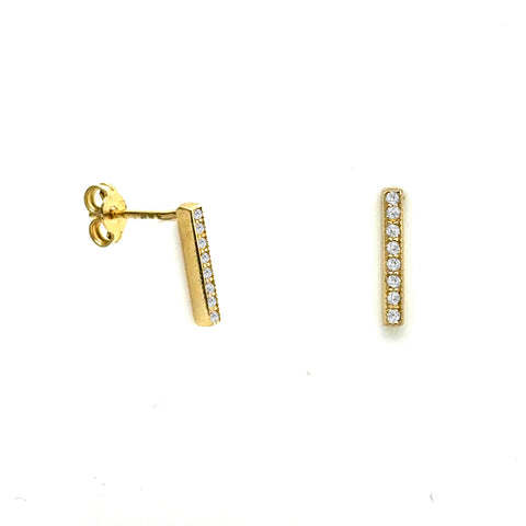 Boucles d'oreilles Fixes avec CZ