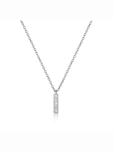 Collier Reign en argent et CZ
