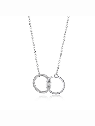 Collier Reign en argent et CZ