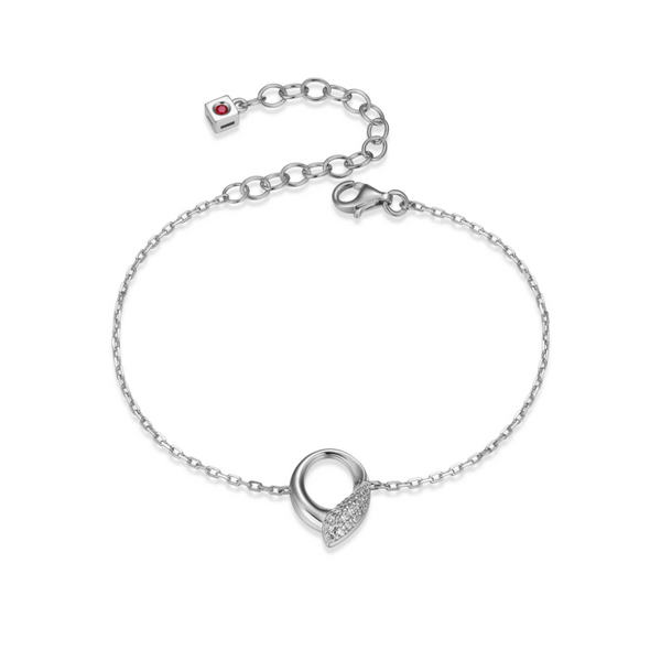 Bracelet en argent ELLE