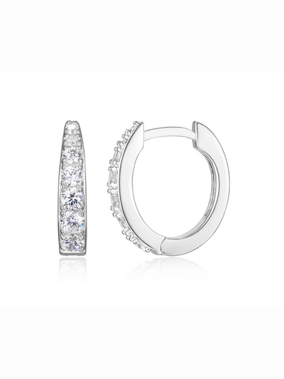 Boucles d'oreilles en argent Reign